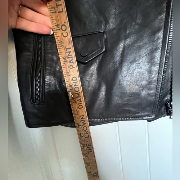 Real leather Moto jacket - Picture 15 of 16